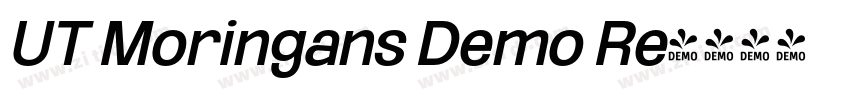 UT Moringans Demo Re字体转换